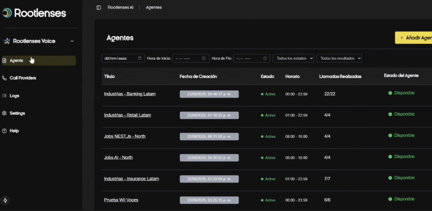 Rootlenses Voice: Te explicamos cómo automatizar llamadas con IA
